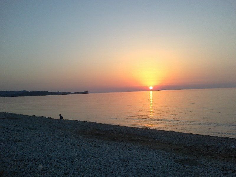 Beach Front Salvanos Aparthotel Acharavi  Exterior photo